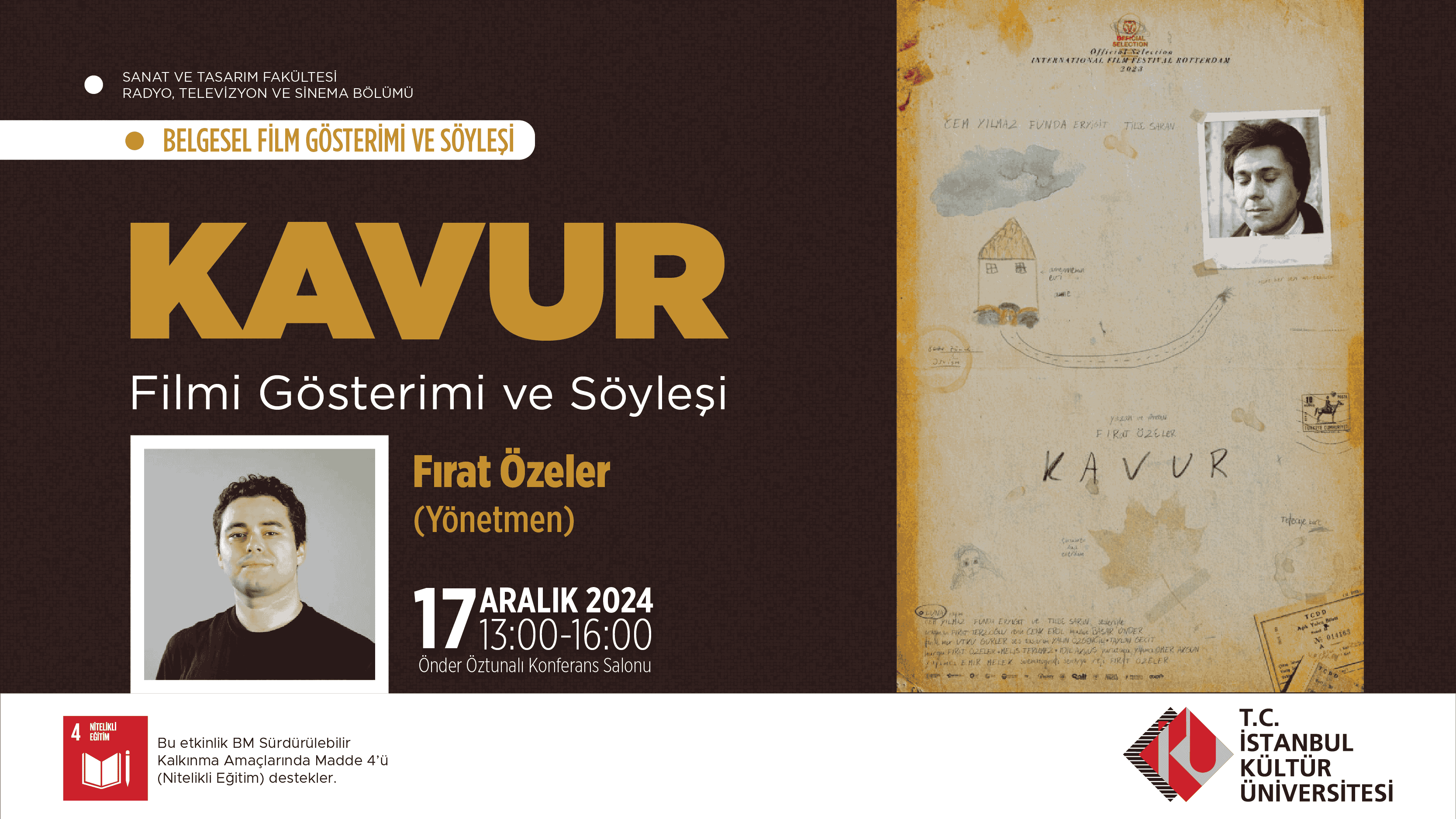 KAVUR Filmi Gösterimi ve Söyleşi