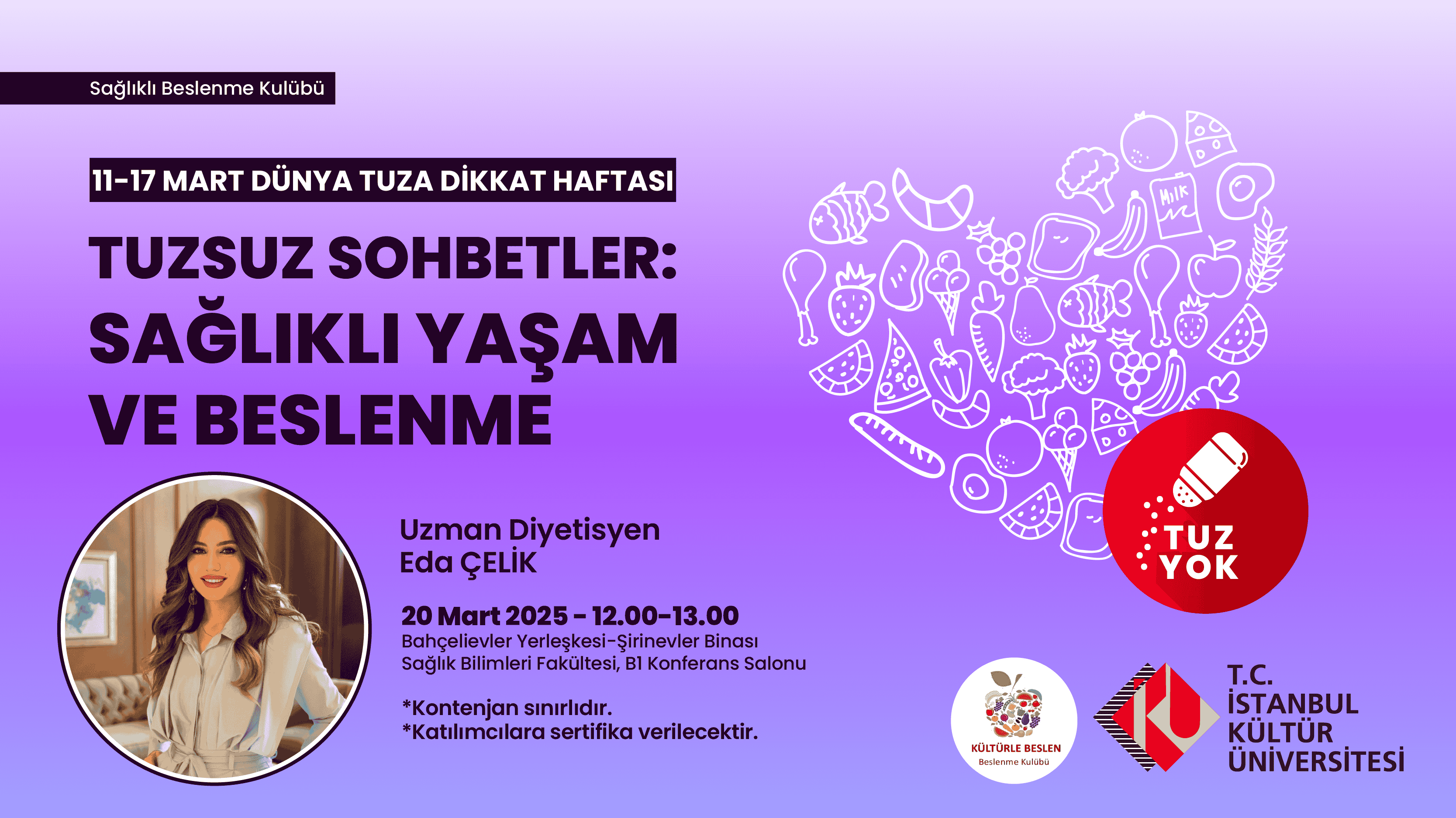 Tuzsuz Sohbetler: Sağlıklı Yaşam ve Beslenme
