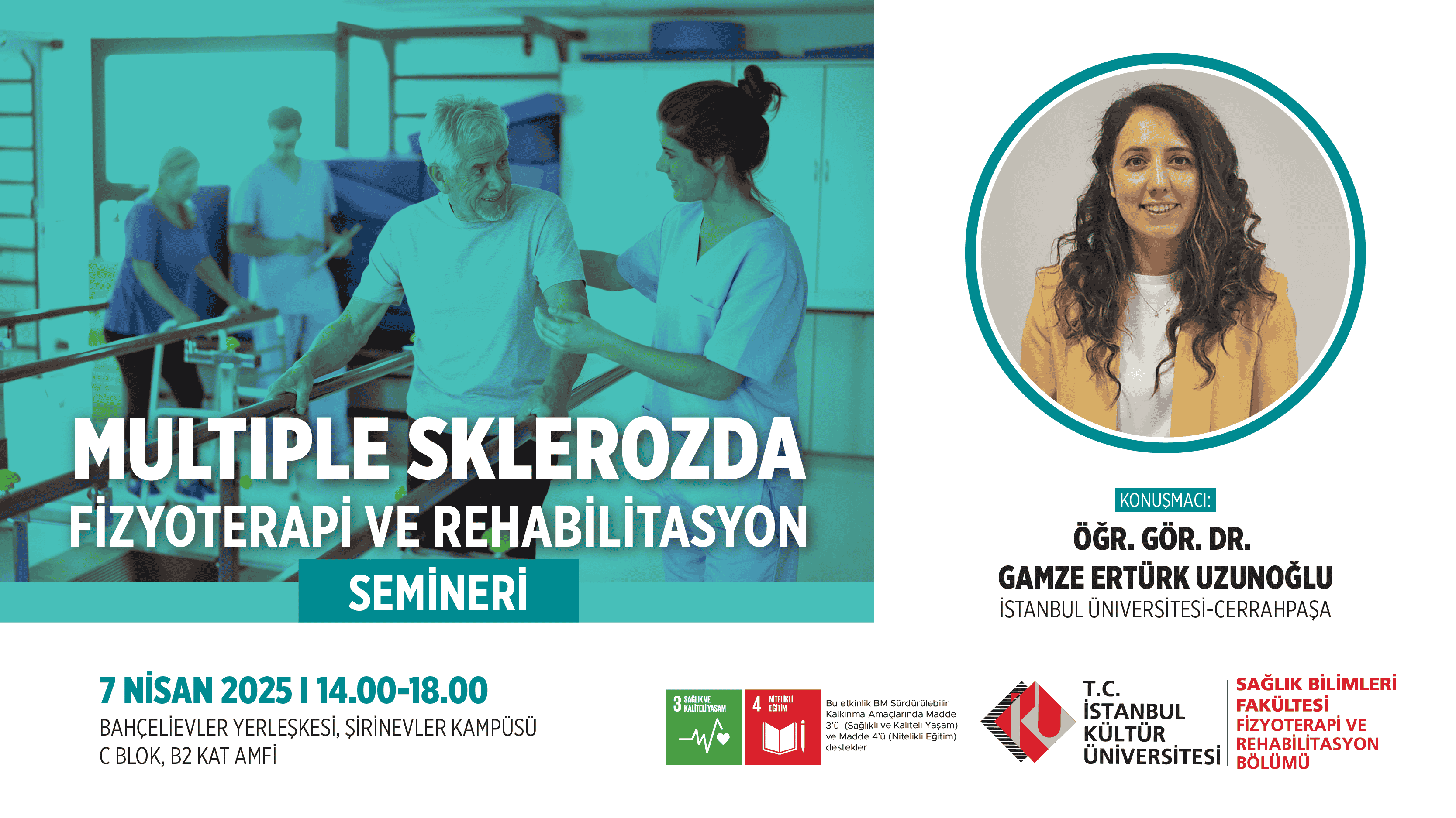 Multiple Sklerozda Fizyoterapi ve Rehabilitasyon Semineri