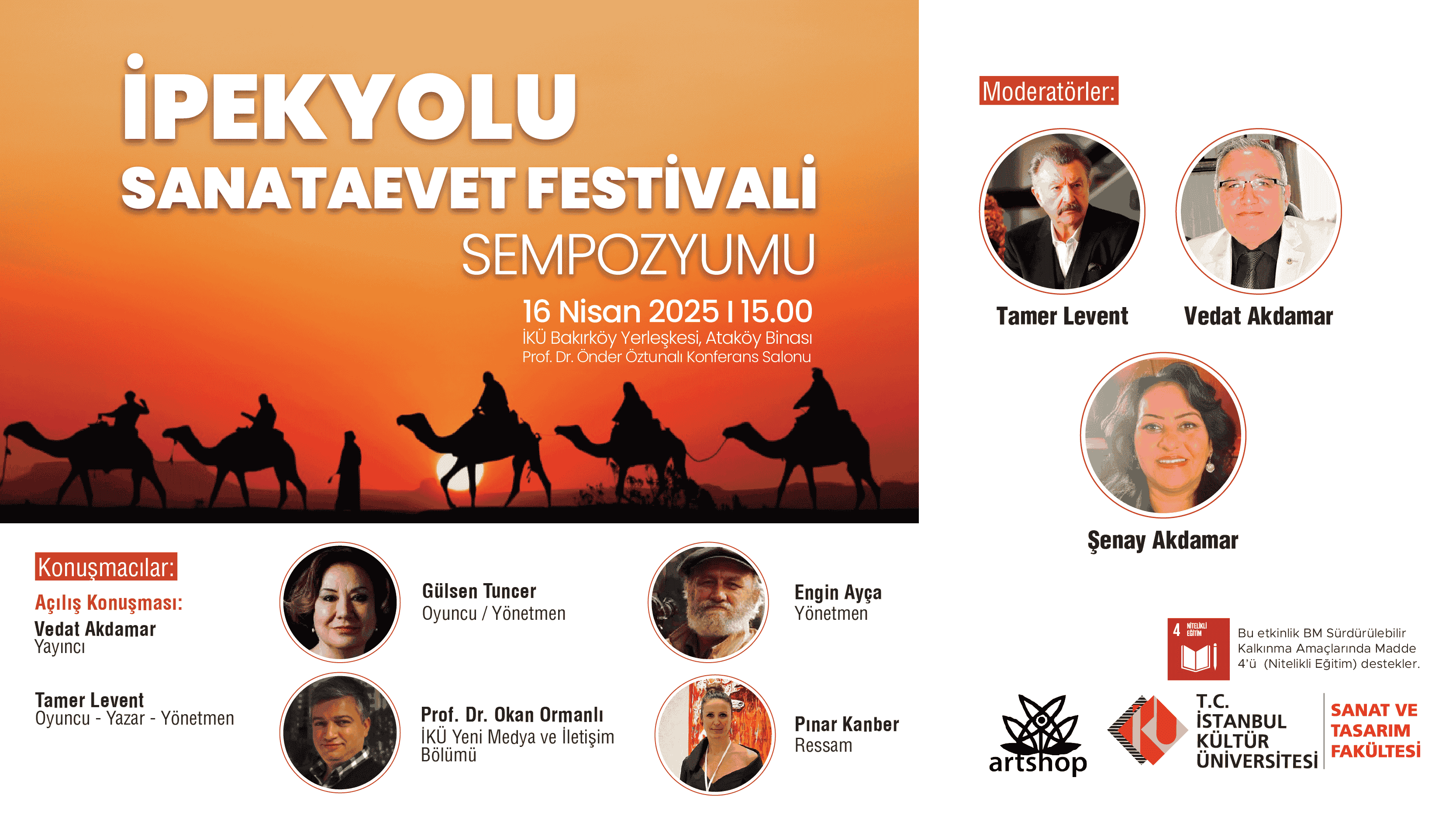 İPEKYOLU SANATAEVET FESTİVALİ SEMPOZYUMU