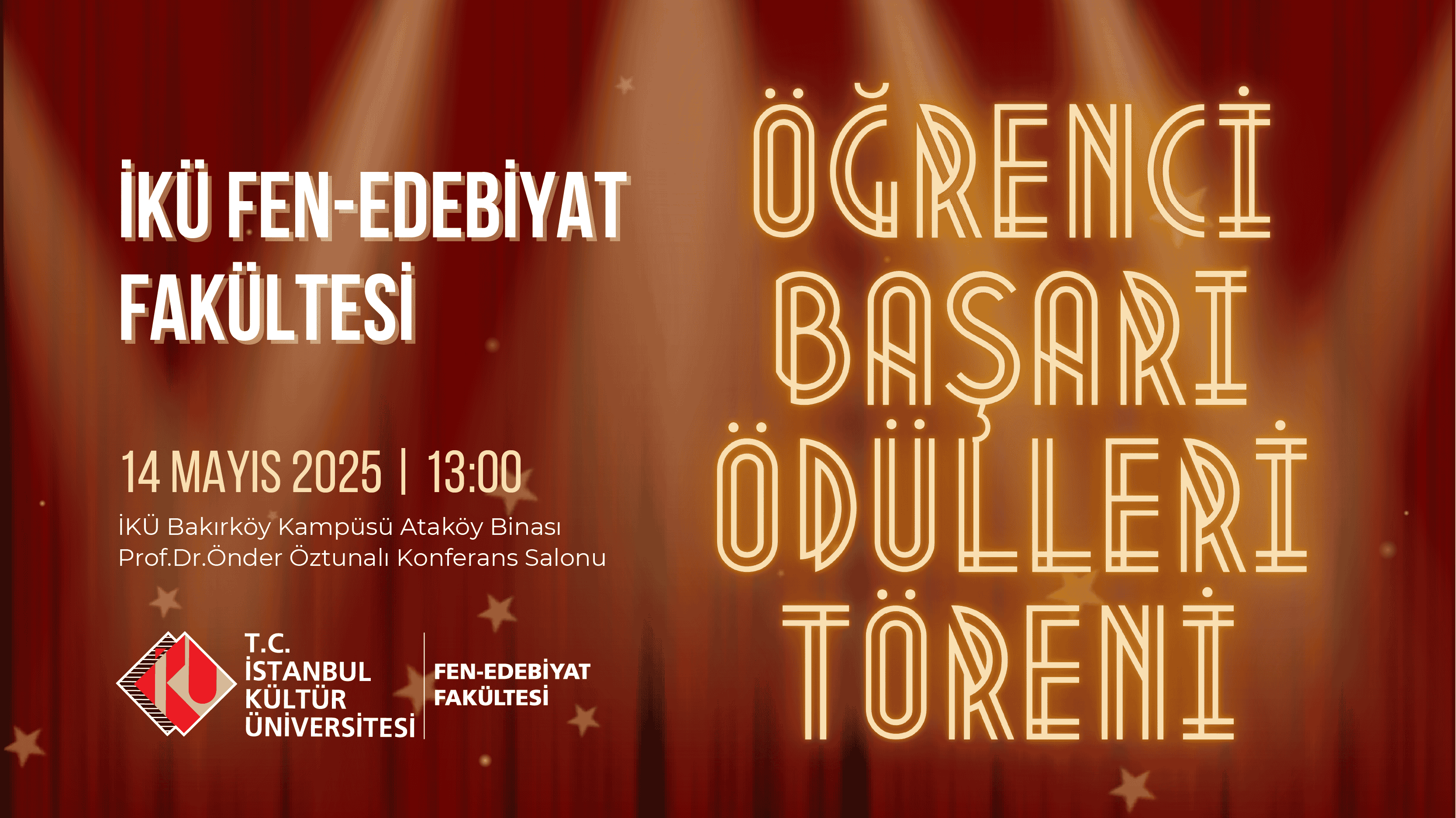 Fen-Edebiyat Fakültesi Öğrenci Başarı Ödülleri Töreni