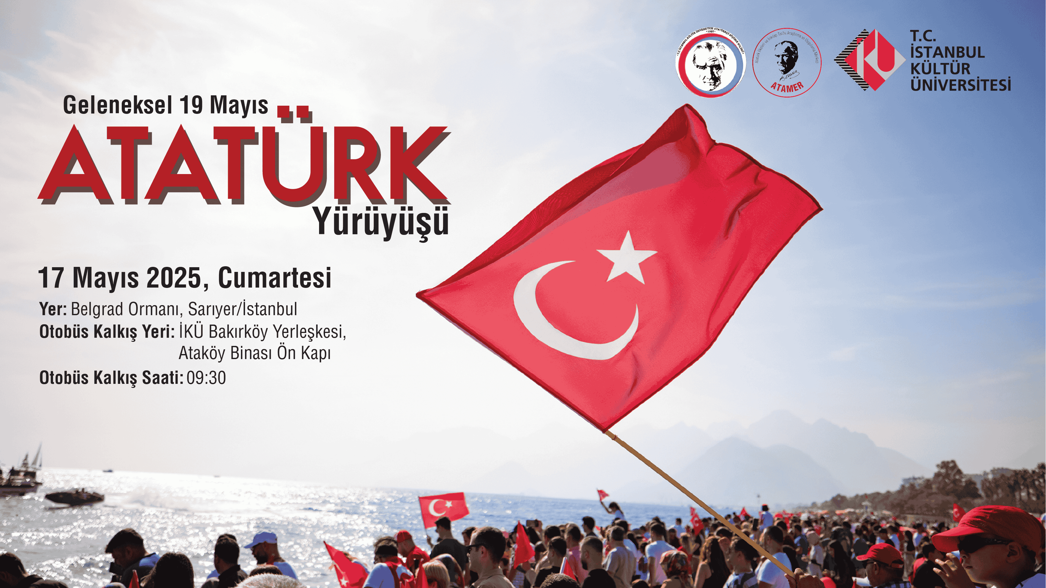 🎉 Geleneksel 19 Mayıs Atatürk Yürüyüşü