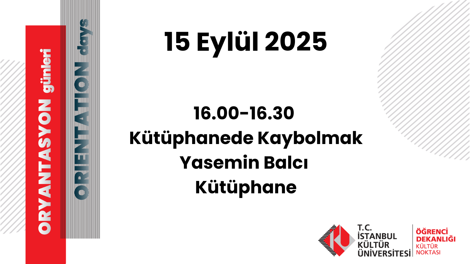 Kütüphanede Kaybolmak, Yasemin Balcı