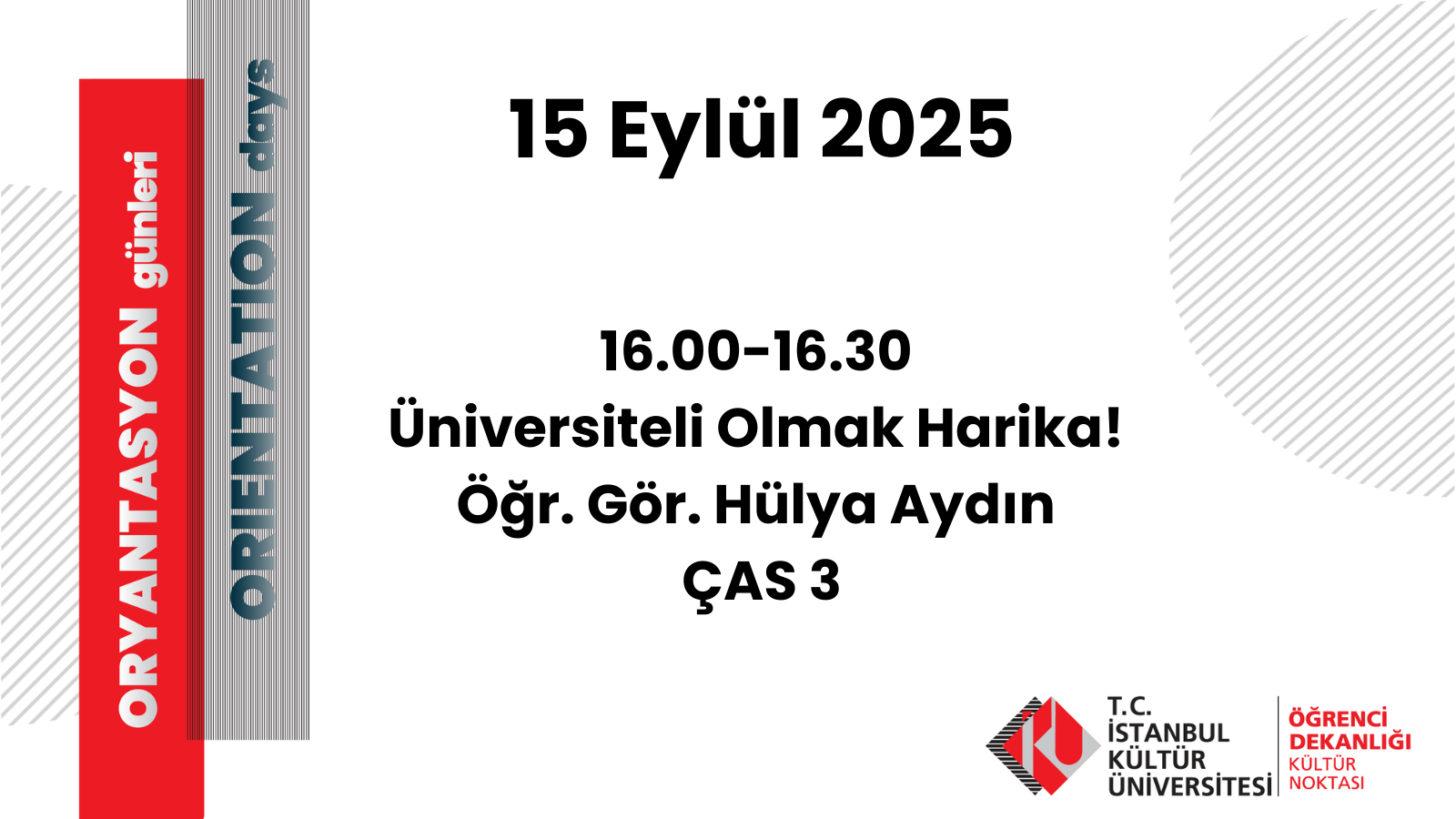 Üniversiteli olmak harika!, Öğr. Gör. Hülya Aydın