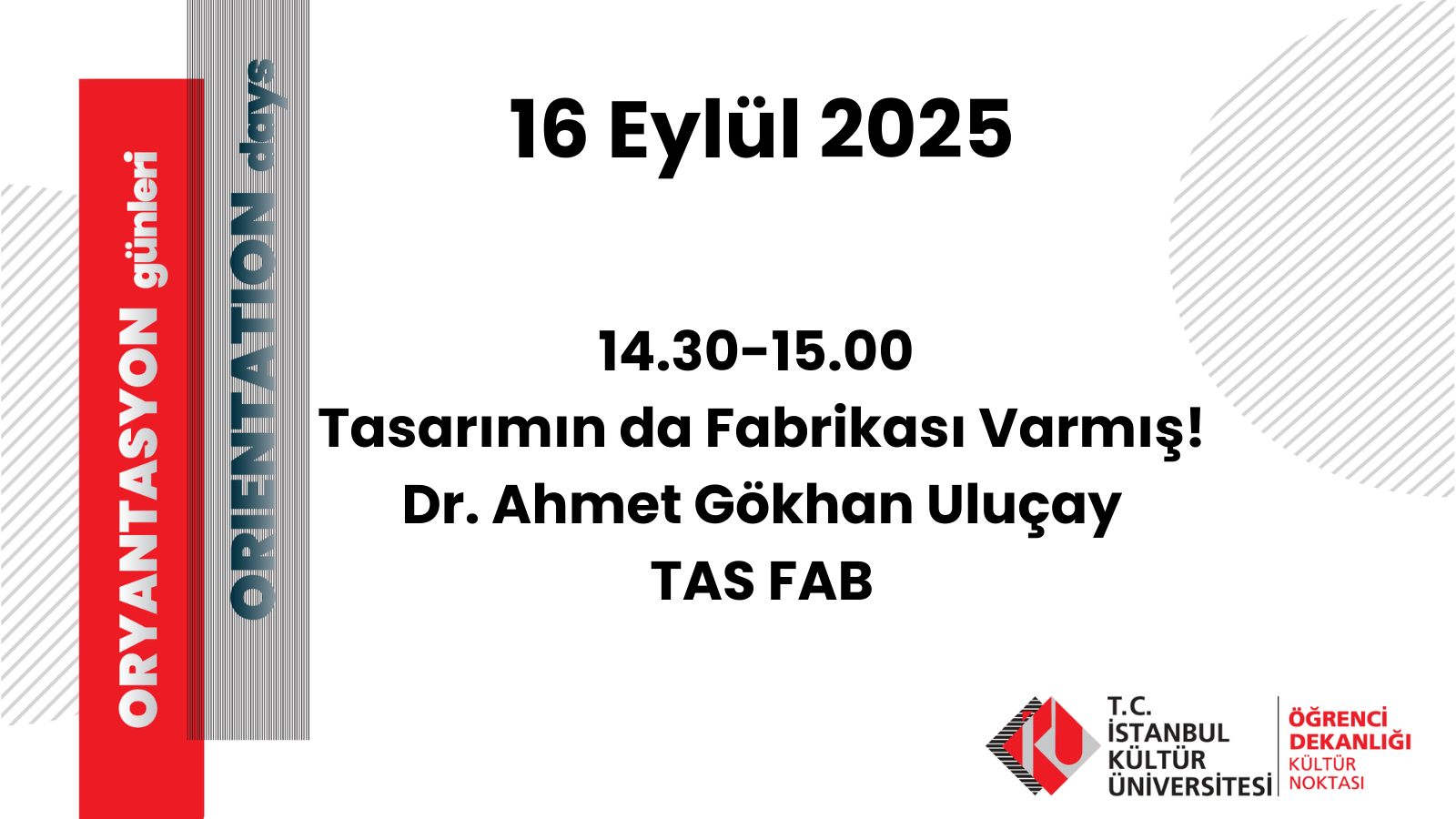 Tasarımın da Fabrikası Varmış!, Dr. Ahmet Gökhan Uluçay