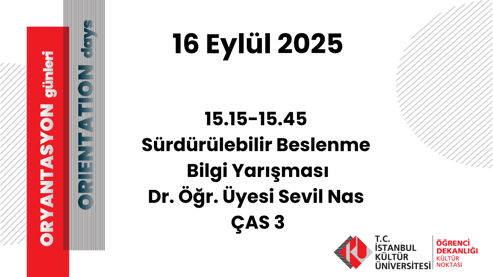 Sürdürülebilir beslenme bilgi yarışması, Dr. Öğr. Üyesi Sevil NAS
