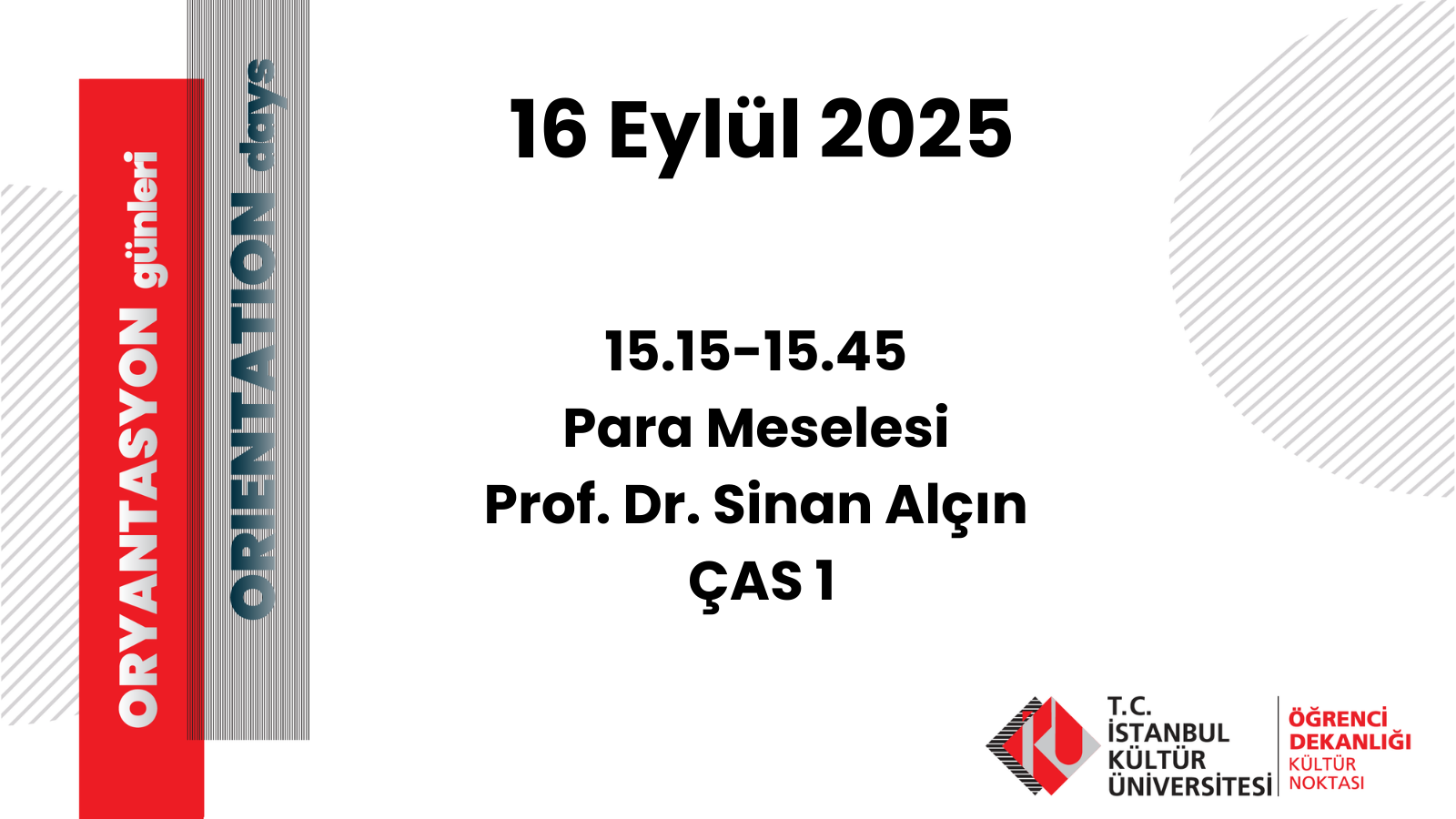 Para Meselesi, Prof. Dr. Sinan Alçın