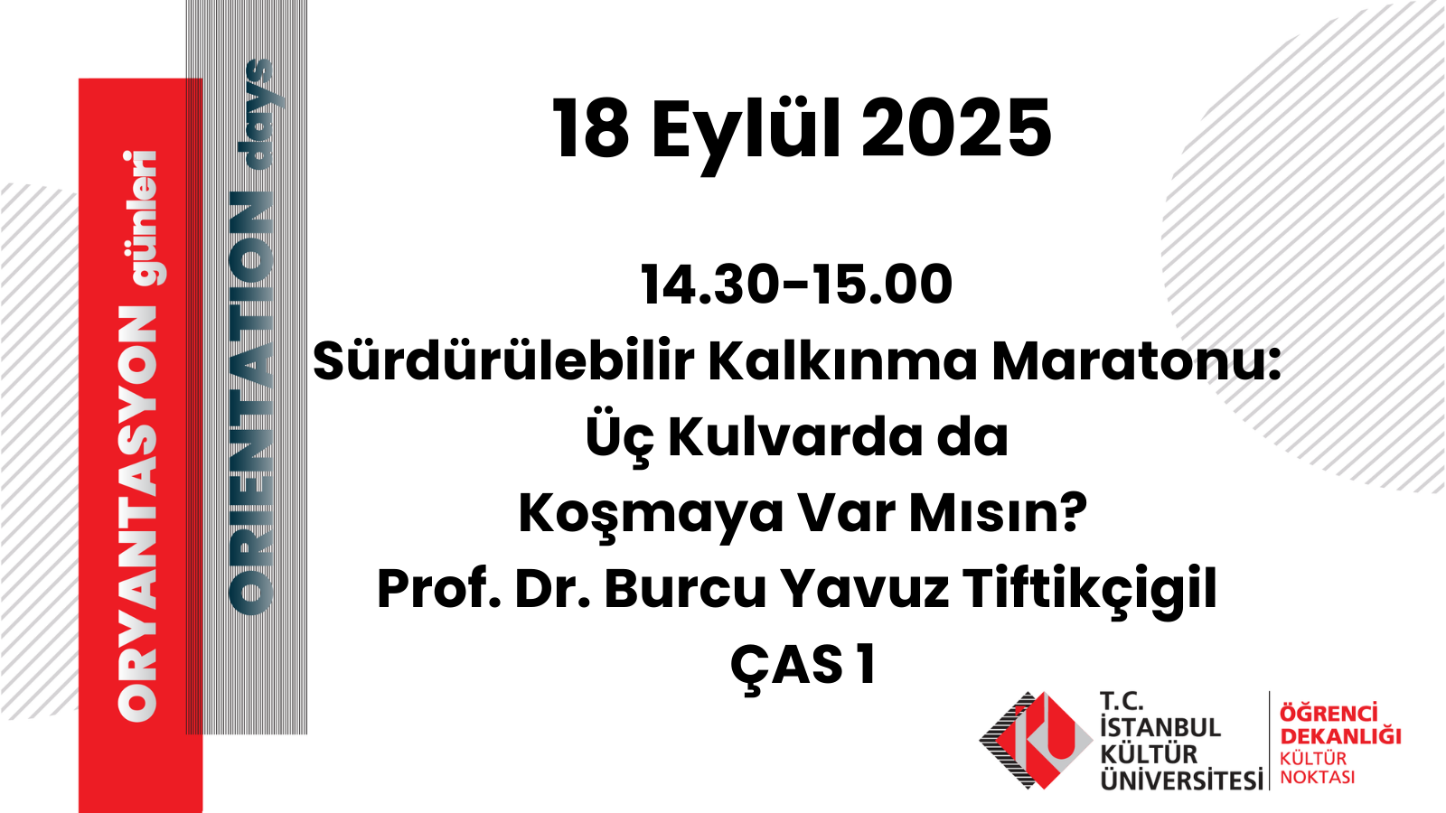 Sürdürülebilir Kalkınma Maratonu: Üç Kulvarda da Koşmaya Var Mısın?, Prof. Dr. Burcu Yavuz Tiftikçigil