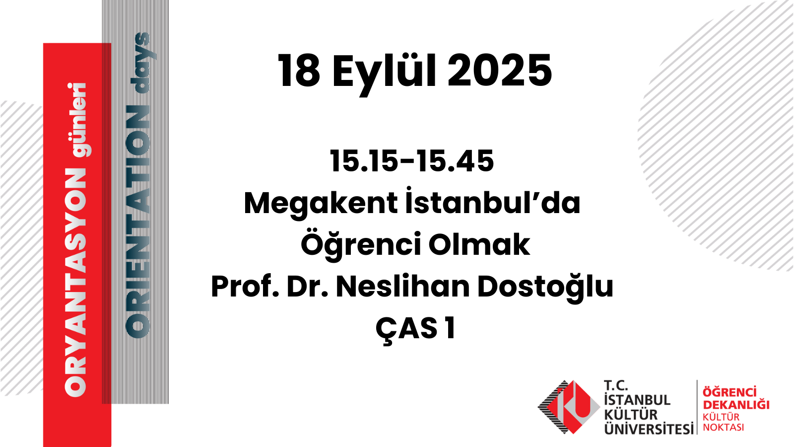 Megakent İstanbul’da Öğrenci Olmak, Prof. Dr. Neslihan Dostoğlu