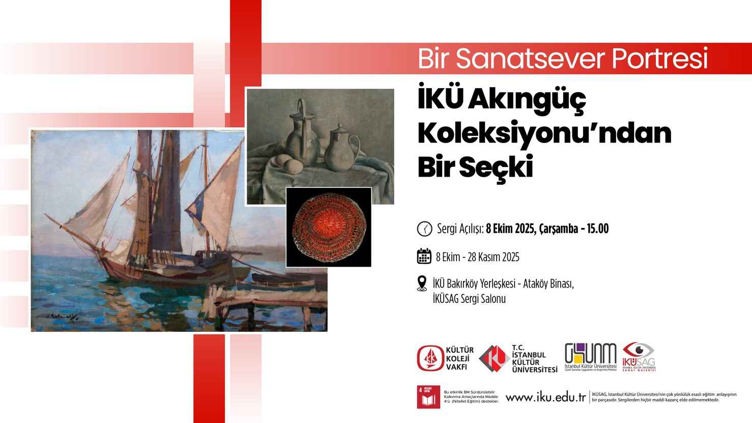 Bir Sanatsever Portresi: İKÜ Akıngüç Koleksiyonu’ndan Bir Seçki