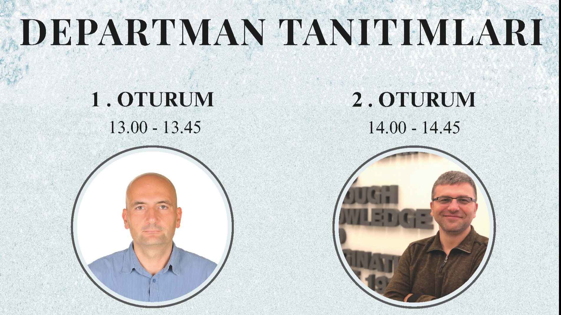 Departman Tanıtımları