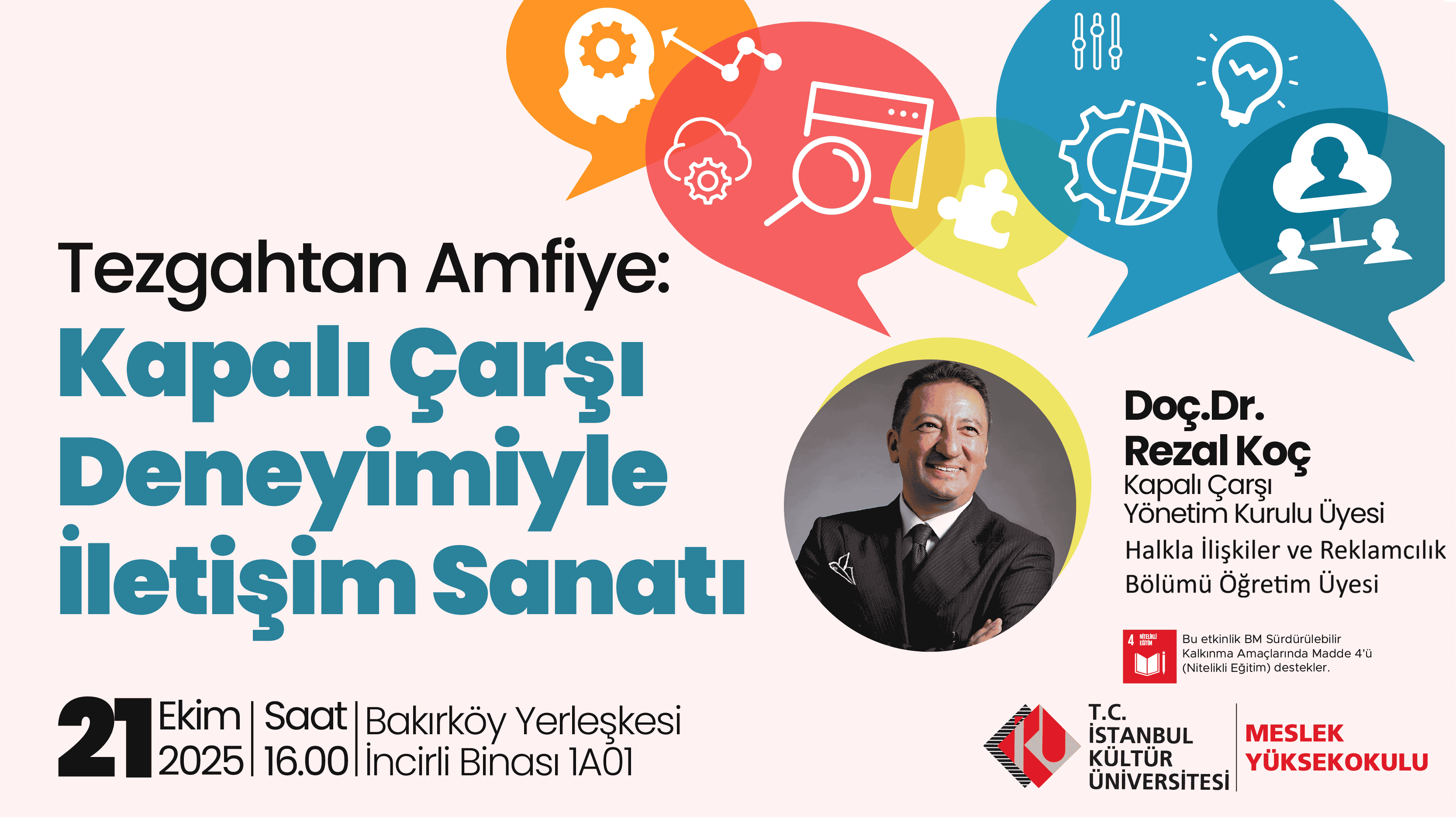 Tezgahtan Amfiye: Kapalıçarşı Deneyimiyle İletişim Sanatı