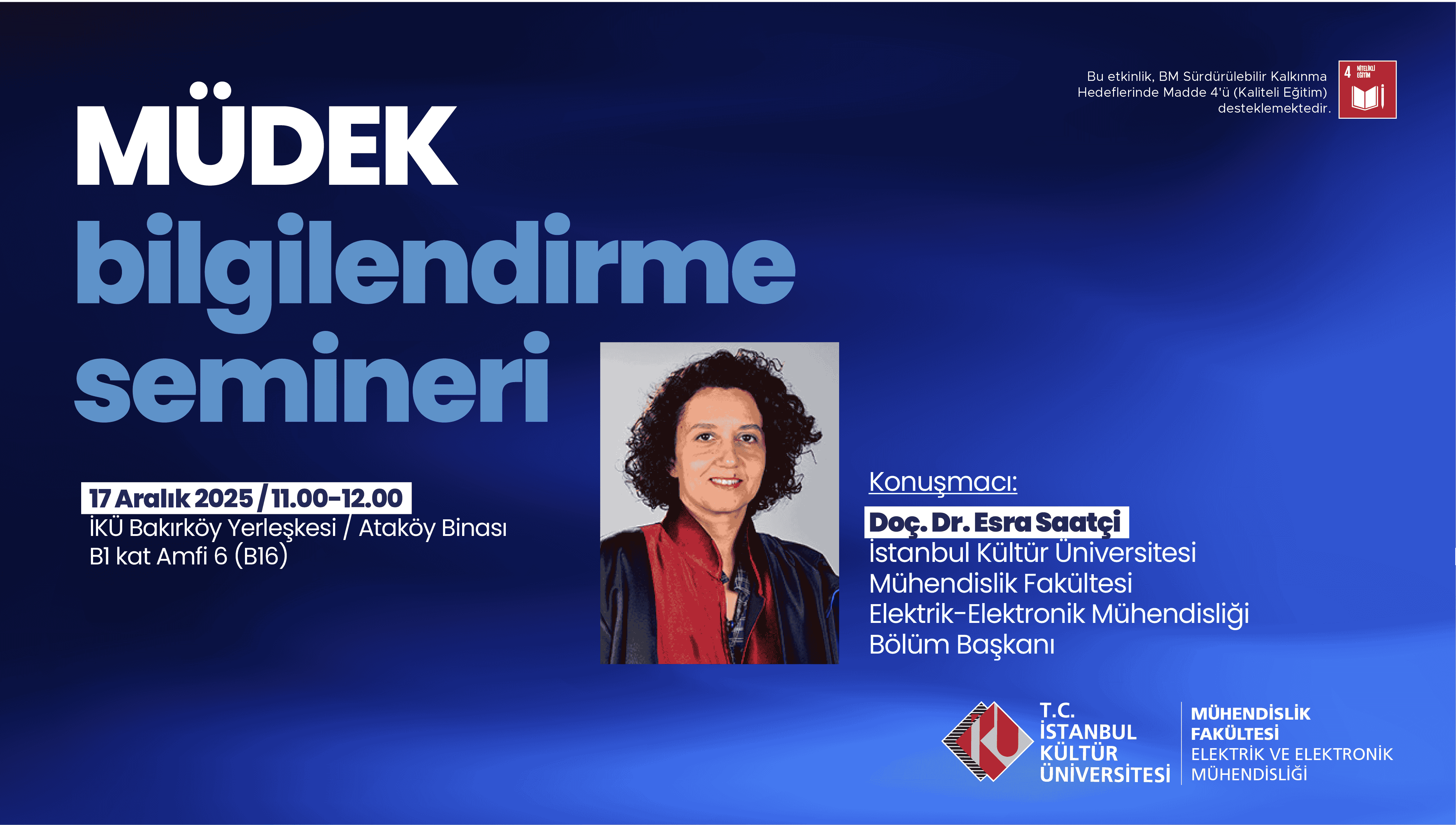 MÜDEK Bilgilendirme Semineri