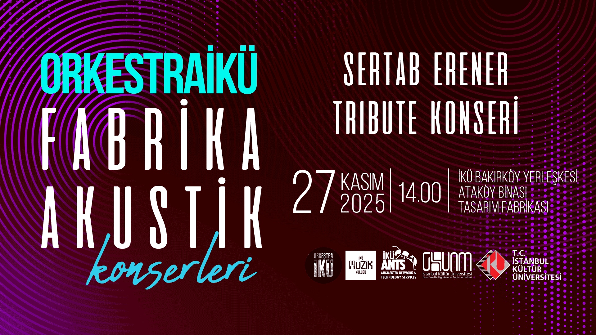 Orkestra İKÜ Fabrika Akustik "Sertab Erener Tribute Konseri"