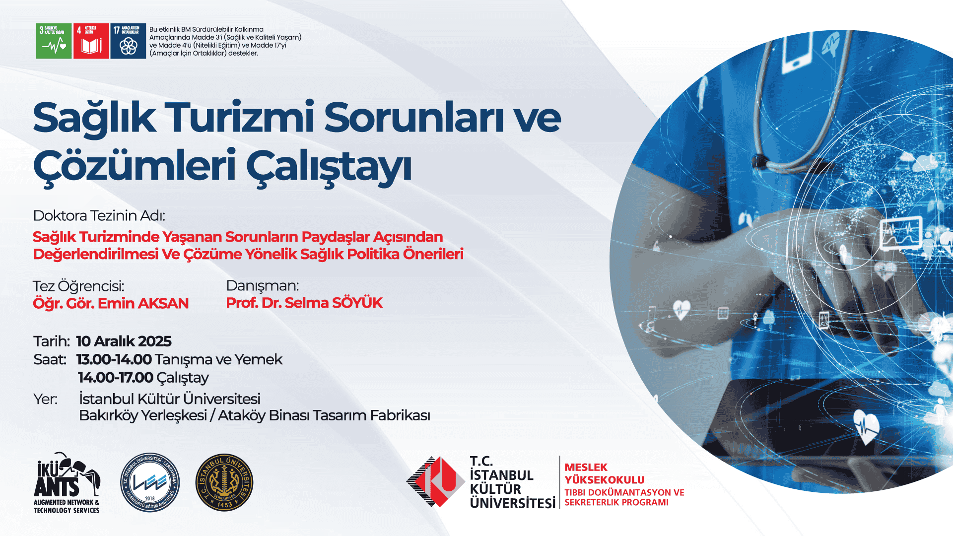 Sağlık Turizmi Sorunları ve Çözümleri Çalıştayı