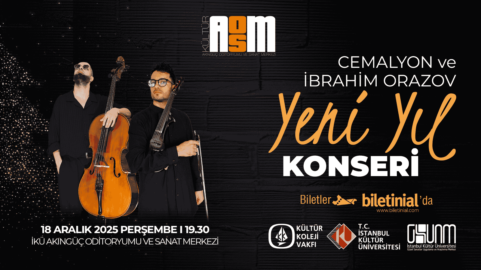 Cemalyon ve İbrahim Orazov Yeni Yıl Konseri