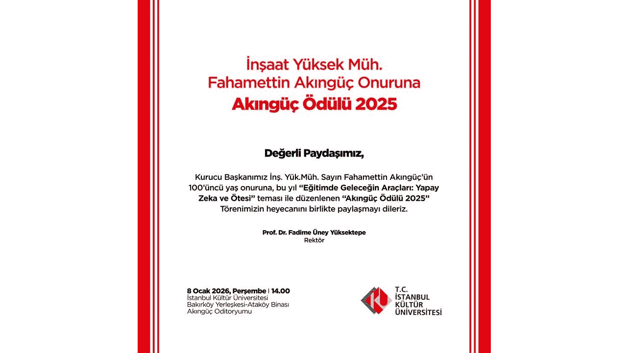 2025 Akıngüç Ödül Töreni