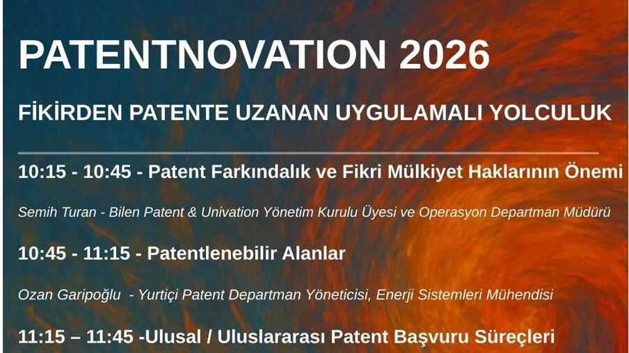 Patentnovation 2026: Fikirden Patente Uzanan Uygulamalı Yolculuk