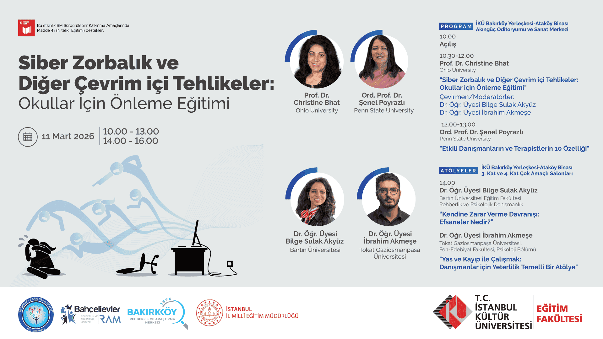 Siber Zorbalık ve Diğer Çevrim içi Tehlikeler: Okullar İçin Önleme Eğitimi