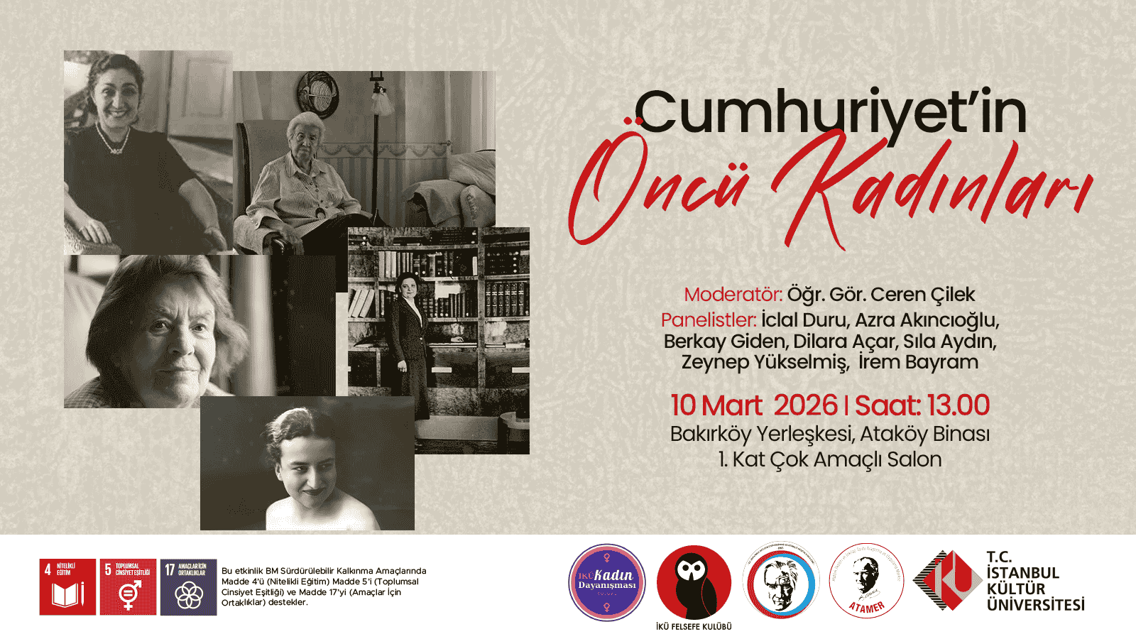 Cumhuriyet'in Öncü Kadınları