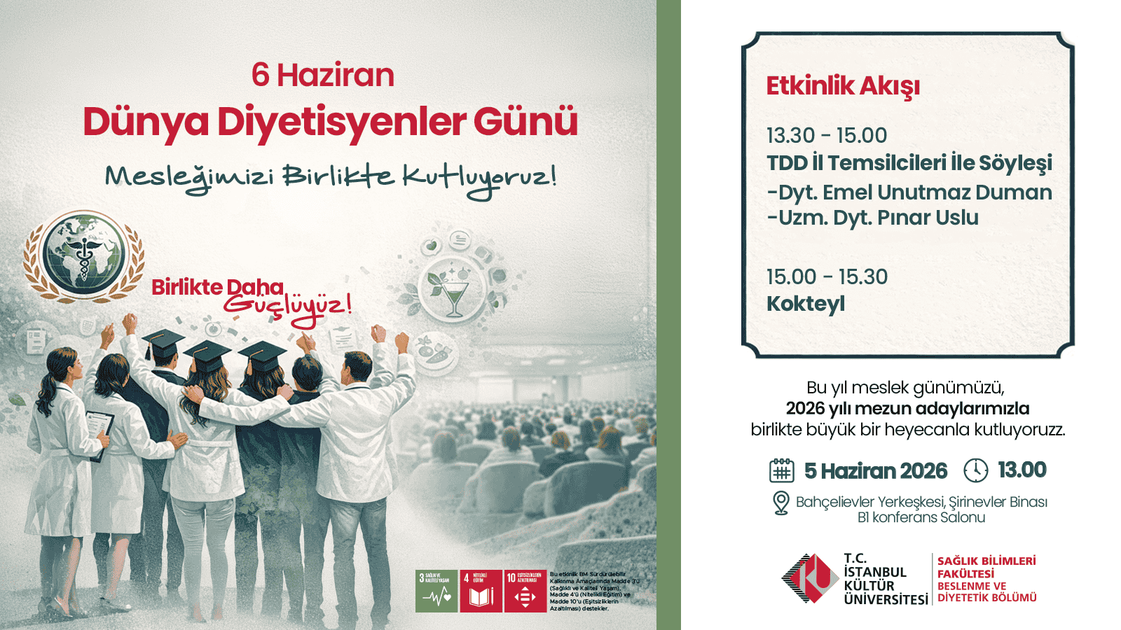 Dünya Diyetisyenler Günü