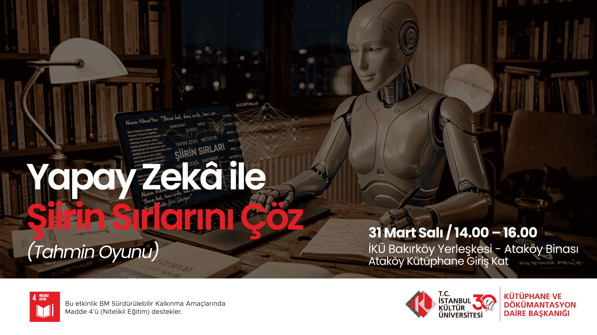Yapay Zekâ ile Şiirin Sırlarını Çöz (Tahmin Oyunu)