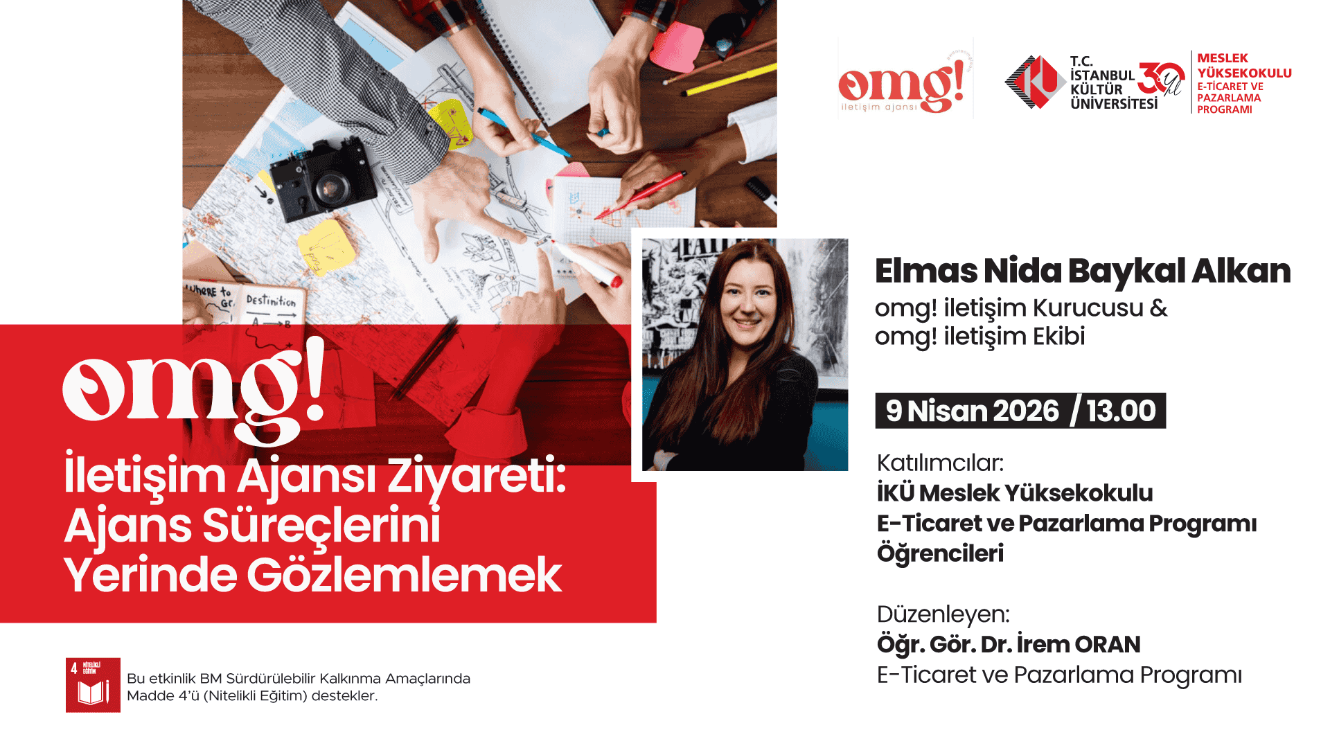 OMG! İletişim Ajansı Ziyareti: Ajans Süreçlerini Yerinde Gözlemlemek