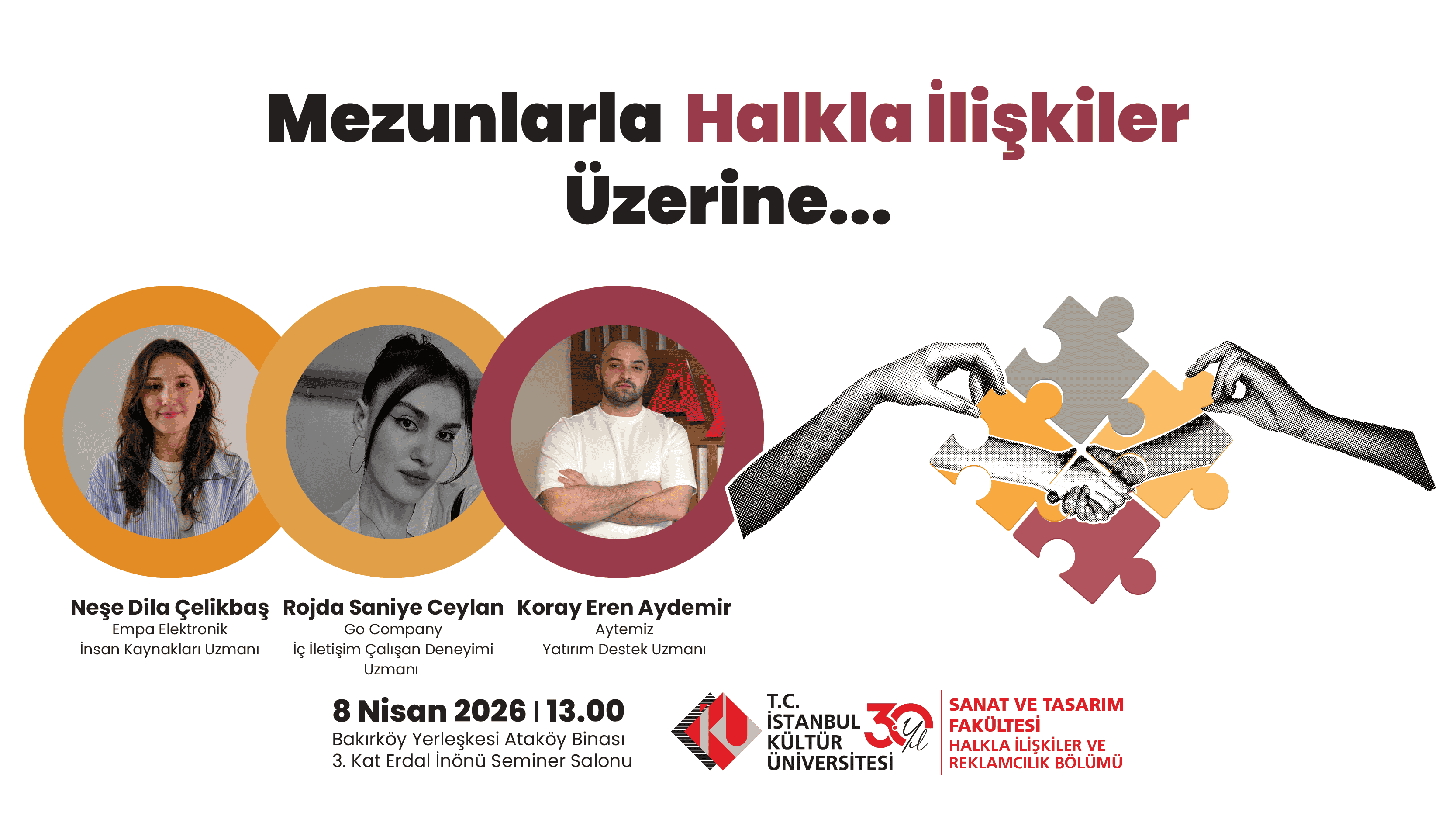 Mezunlarla Halkla İlişkiler Üzerine...