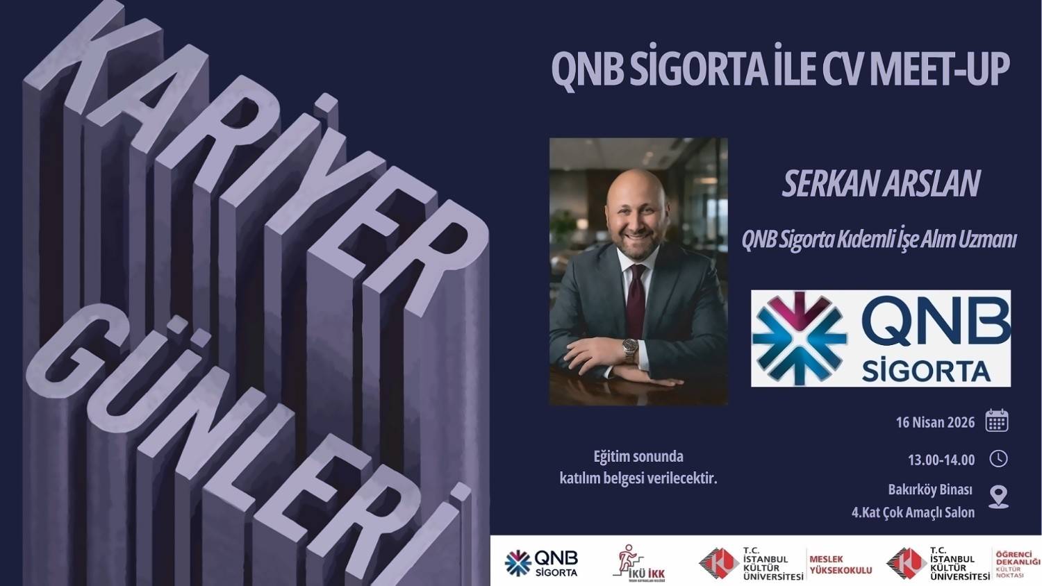 QNB Sigorta ile CV Meet-Up