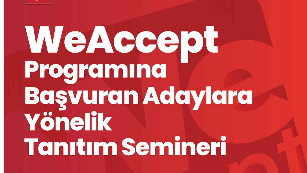 WeAccept Programı Tanıtım Semineri