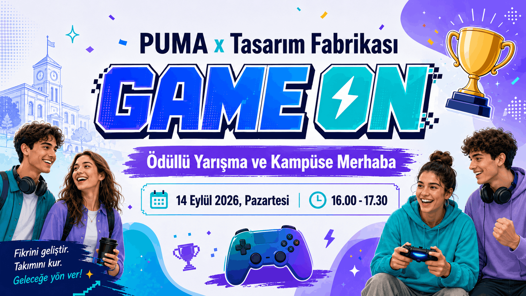 PUMA x Tasarım Fabrikası: GAME ON! 🎮