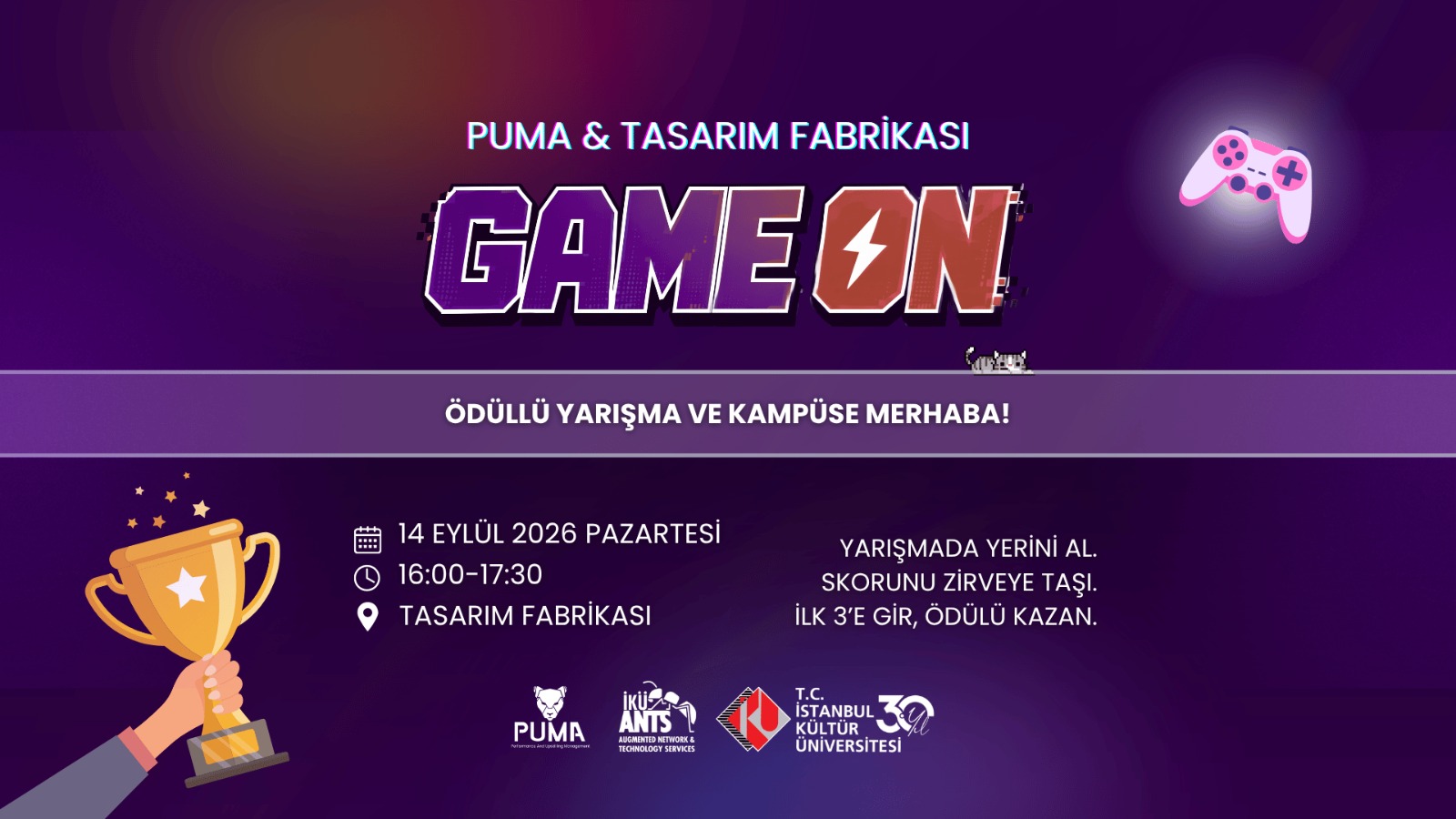 PUMA x Tasarım Fabrikası: GAME ON! 🎮
