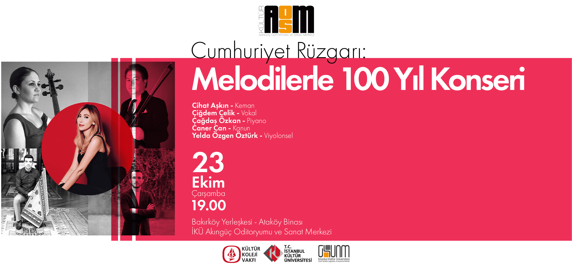 "Cumhuriyet Rüzgarı: Melodilerle 100 Yıl" Konseri